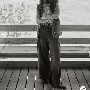 Free People Old West Slouchy. High Rise. Wide Leg. Size 32. Brand new with tags